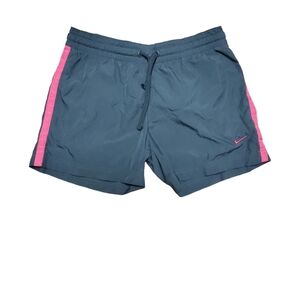 Nike Women's Pink Grey Atheltic Workout Running Shorts